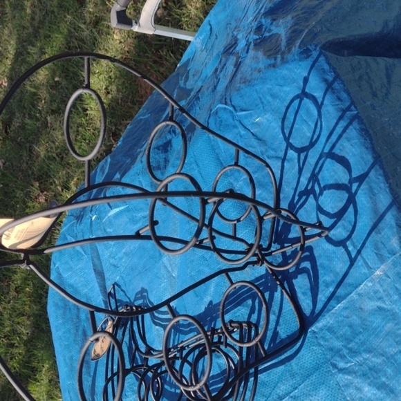 Handcrafted Wrought iron Apple Stands (2) - Picture 2 of 3